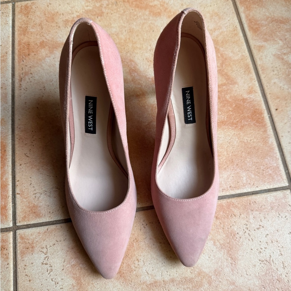 Nine West Blush Pink Heels